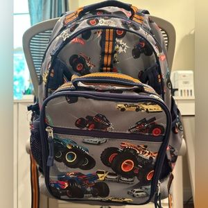 Pottery barn kids backpack lunchbox combo